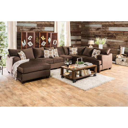Furniture of America Wessington SM6111 Sectional IMAGE 1