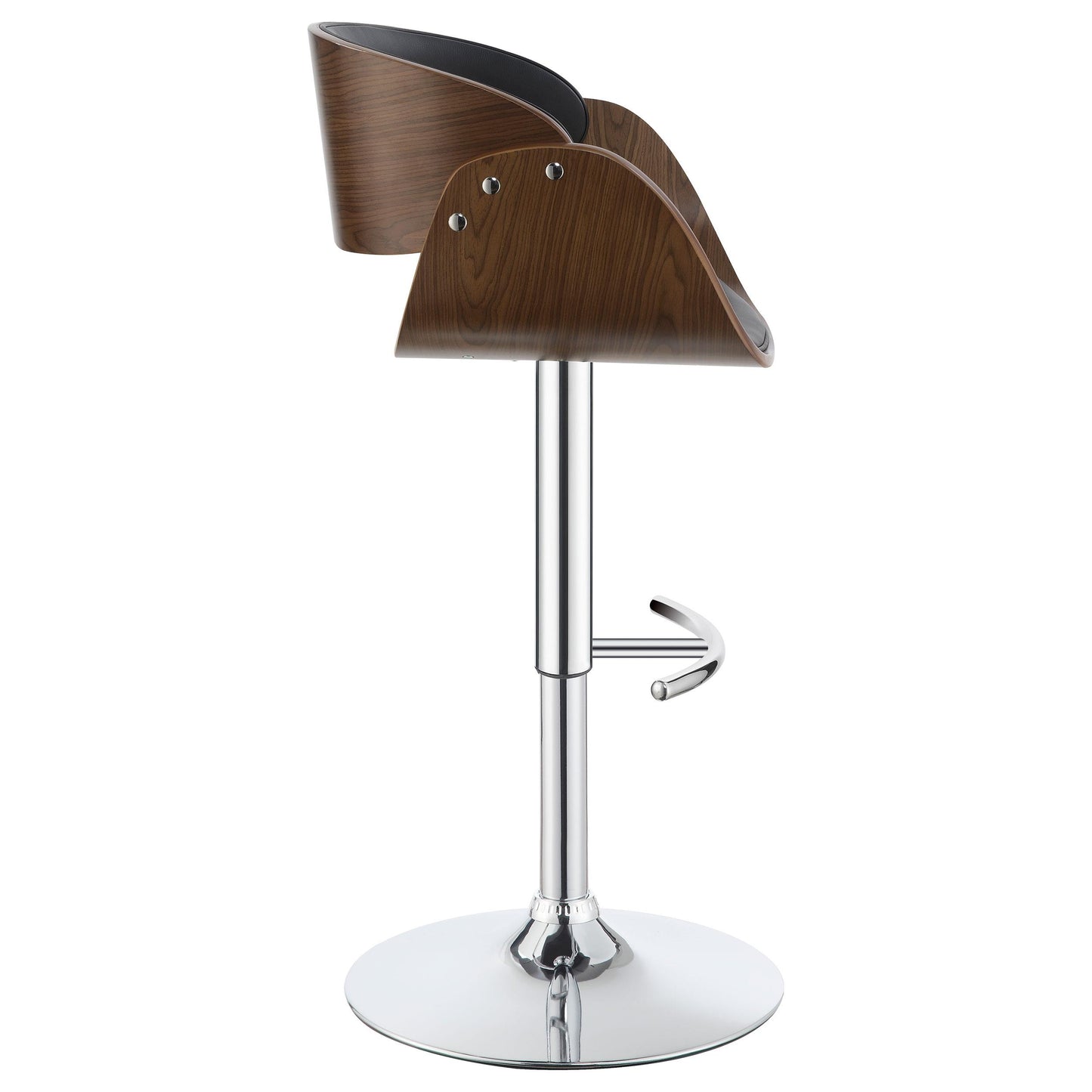 Coaster Furniture Dana 104965 Adjustable Bar Stool - Black and Chrome IMAGE 6