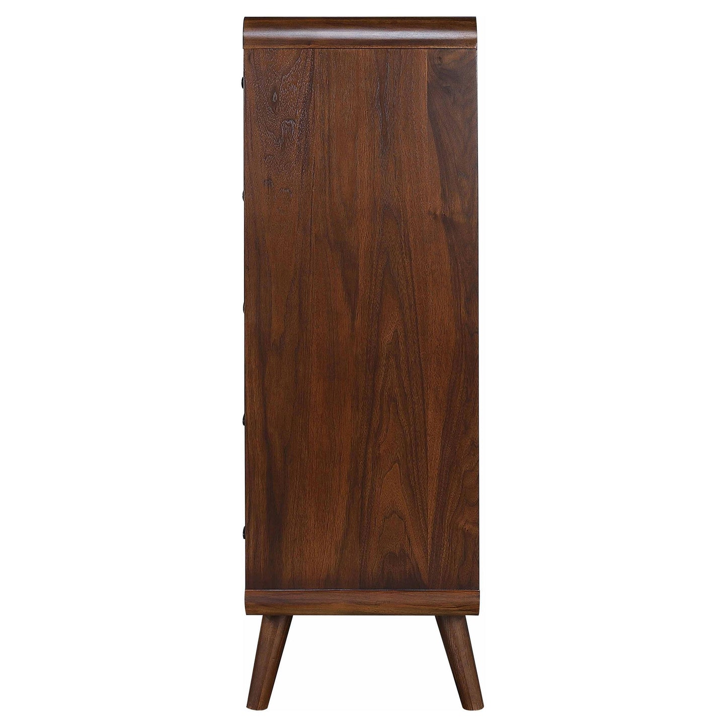 Coaster Furniture Robyn 205135 5-Drawer Bedroom Chest of Drawers - Dark Walnut IMAGE 4