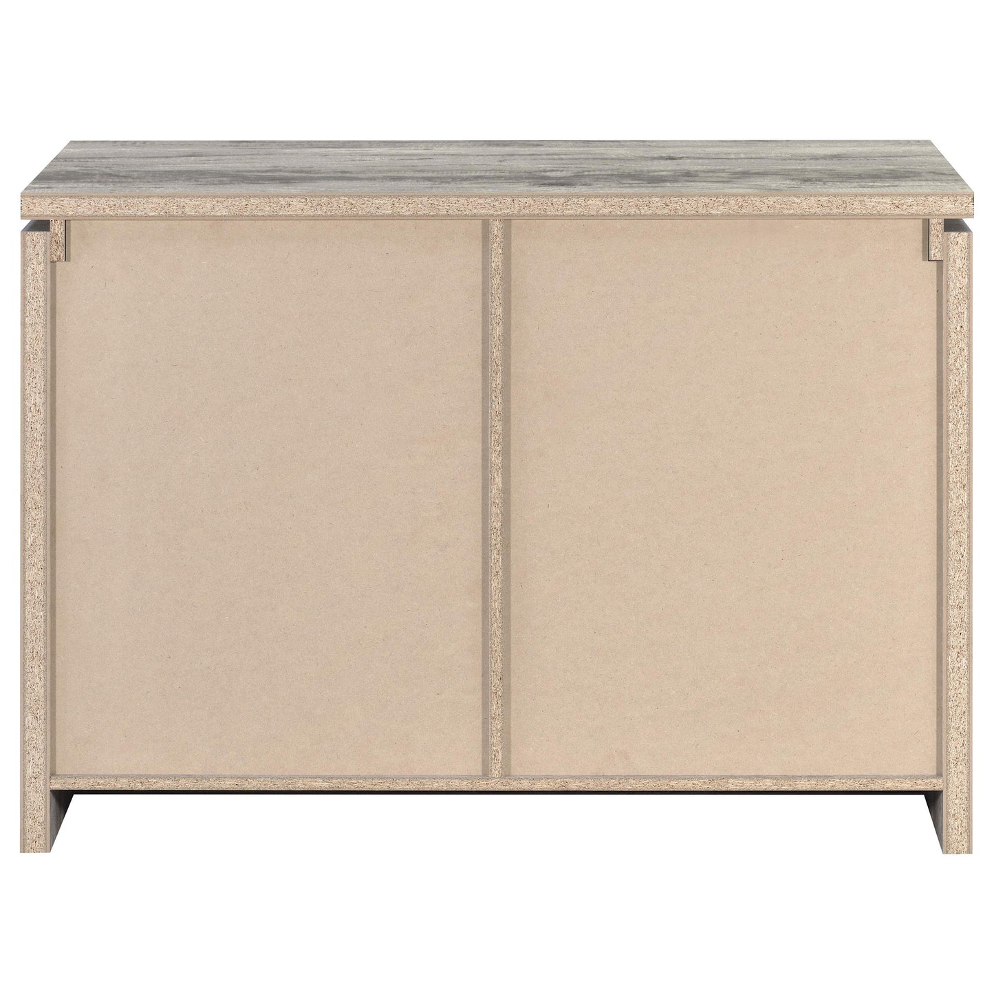 Coaster Furniture Enoch 950785 2-door Engineered Wood Accent Cabinet - Grey Driftwood IMAGE 6