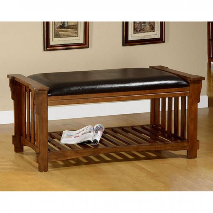 Furniture of America Salford Bench CM-BN6220 IMAGE 2