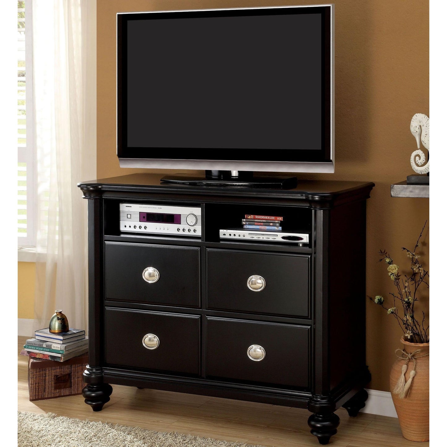 Furniture of America Laguna Hills 4-Drawer Chest CM7652TV IMAGE 2