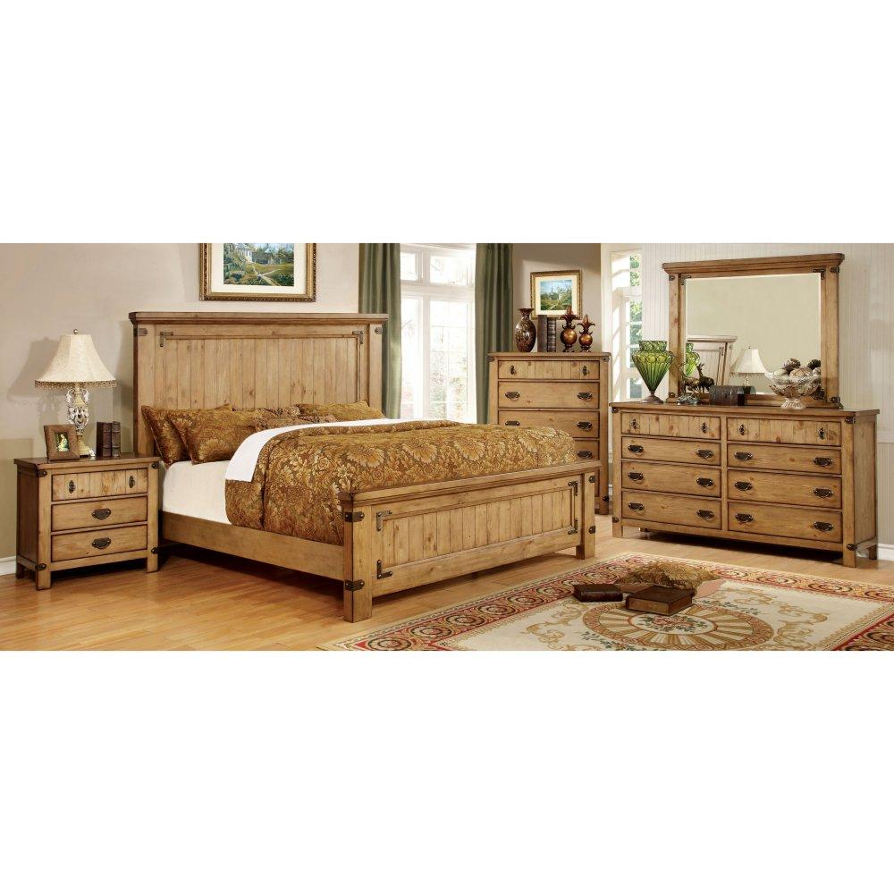 Furniture of America Pioneer CM7449EK King Bed IMAGE 2
