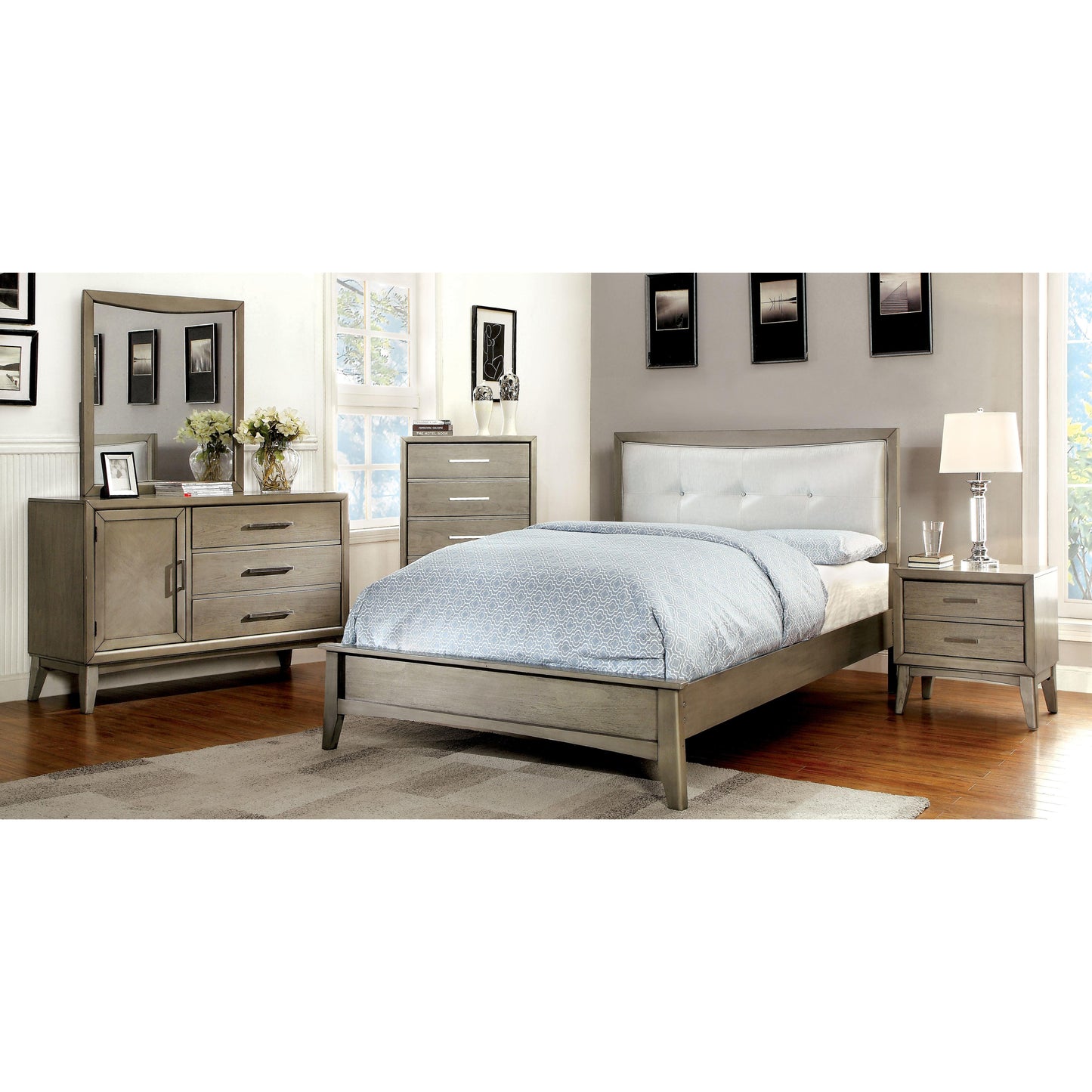 Furniture of America Snyder II 2-Drawer Nightstand CM7782N IMAGE 2