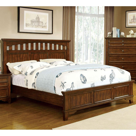 Furniture of America Chelsea King Panel Bed CM7781EK-BED IMAGE 1