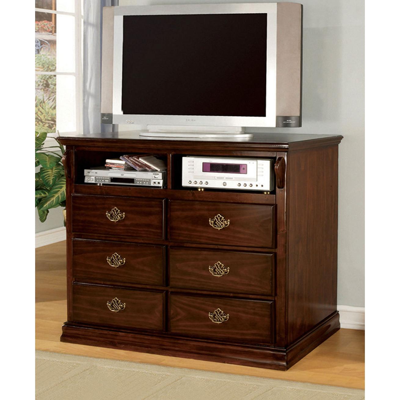 Furniture of America Tuscan II 6-Drawer Media Chest CM7571TV IMAGE 2