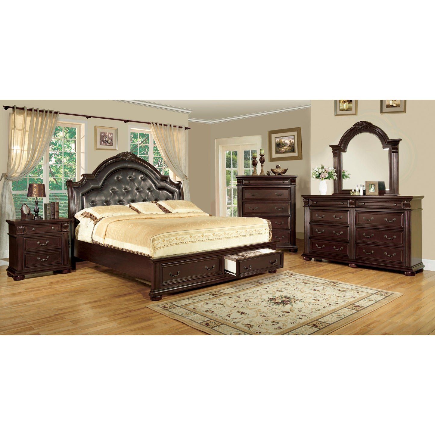 Furniture of America Scottsdale King Panel Bed CM7162EK-BED IMAGE 5