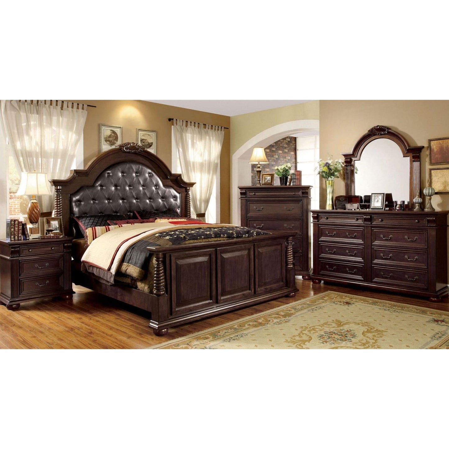 Furniture of America Esperia 3-Drawer Nightstand CM7711N IMAGE 4