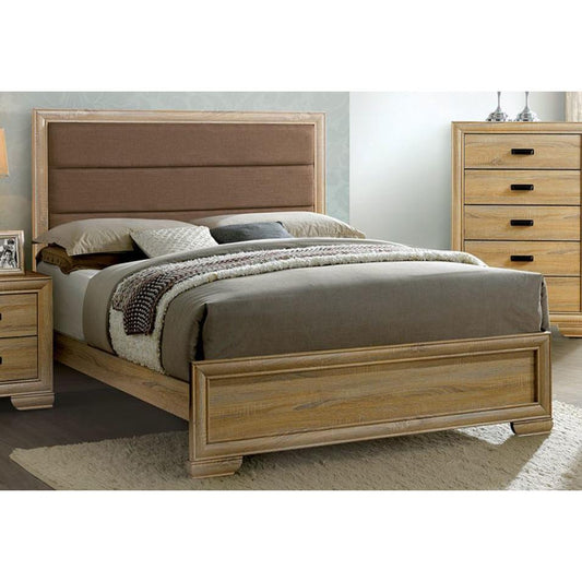 Furniture of America Renee Queen Upholstered Panel Bed CM7660Q-BED IMAGE 1