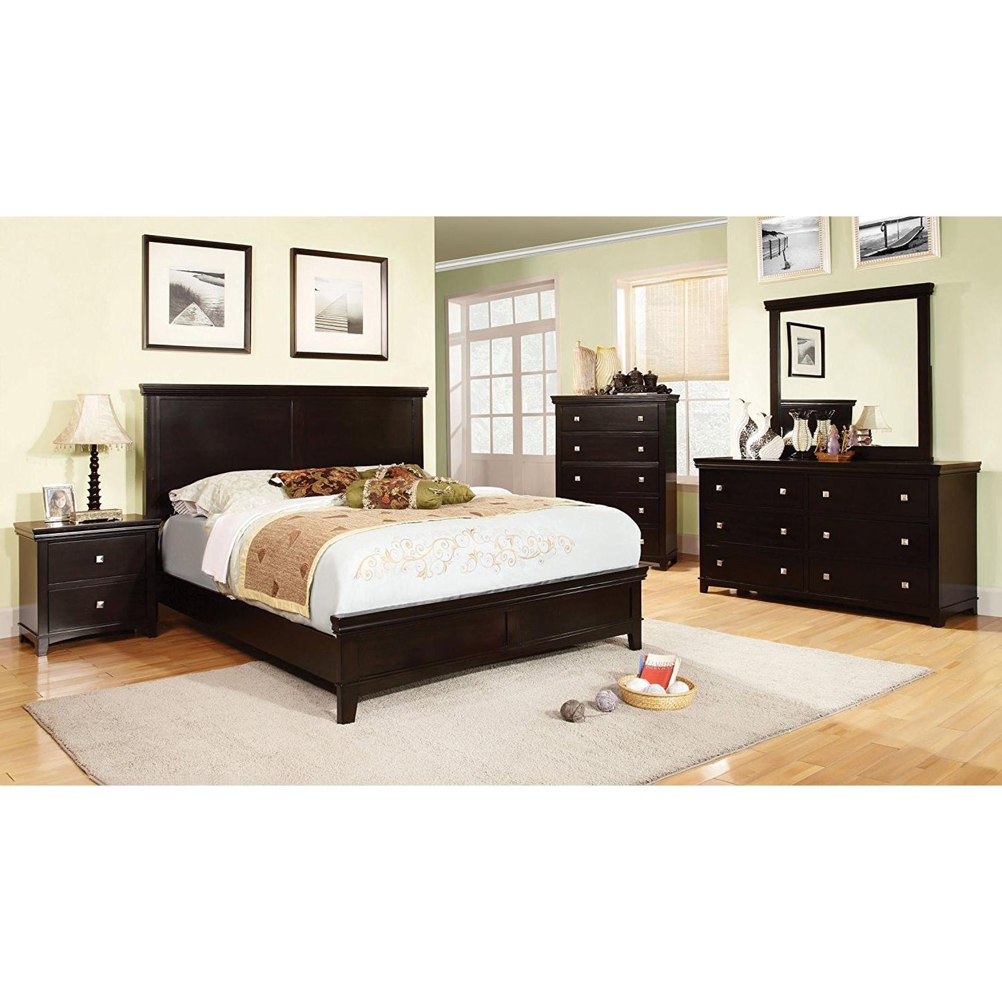 Furniture of America Pebble 5-Drawer Chest CM7113EX-C IMAGE 2