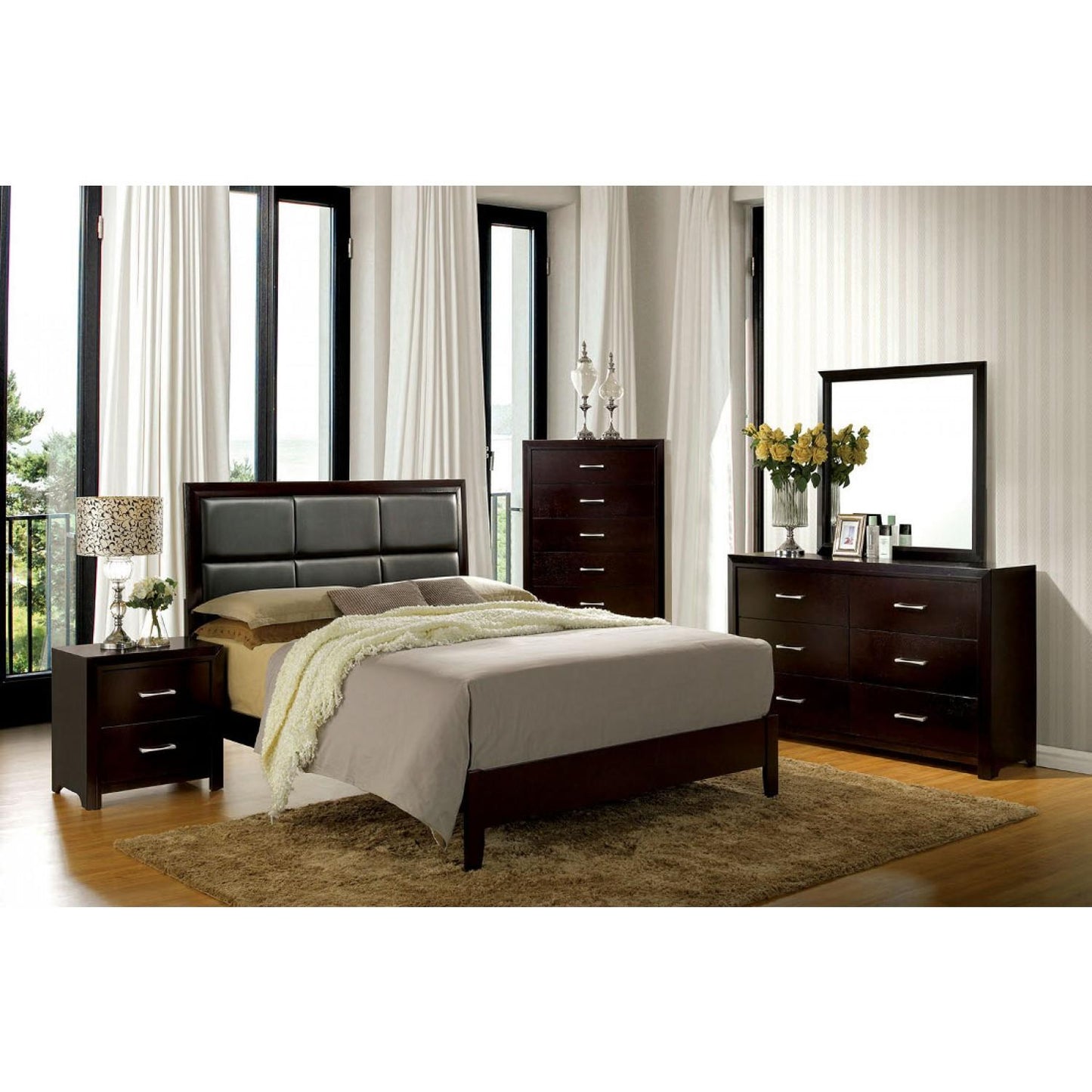 Furniture of America Janine 5-Drawer Chest CM7868C IMAGE 3