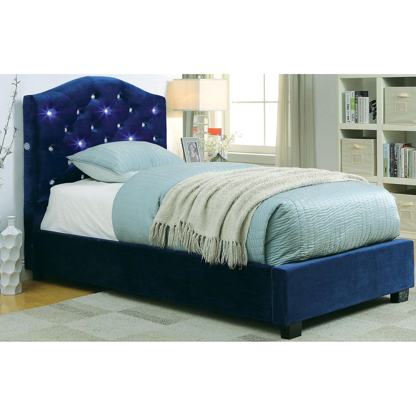 Furniture of America Cressida Twin Platform Bed CM7421NV-T-BED IMAGE 6
