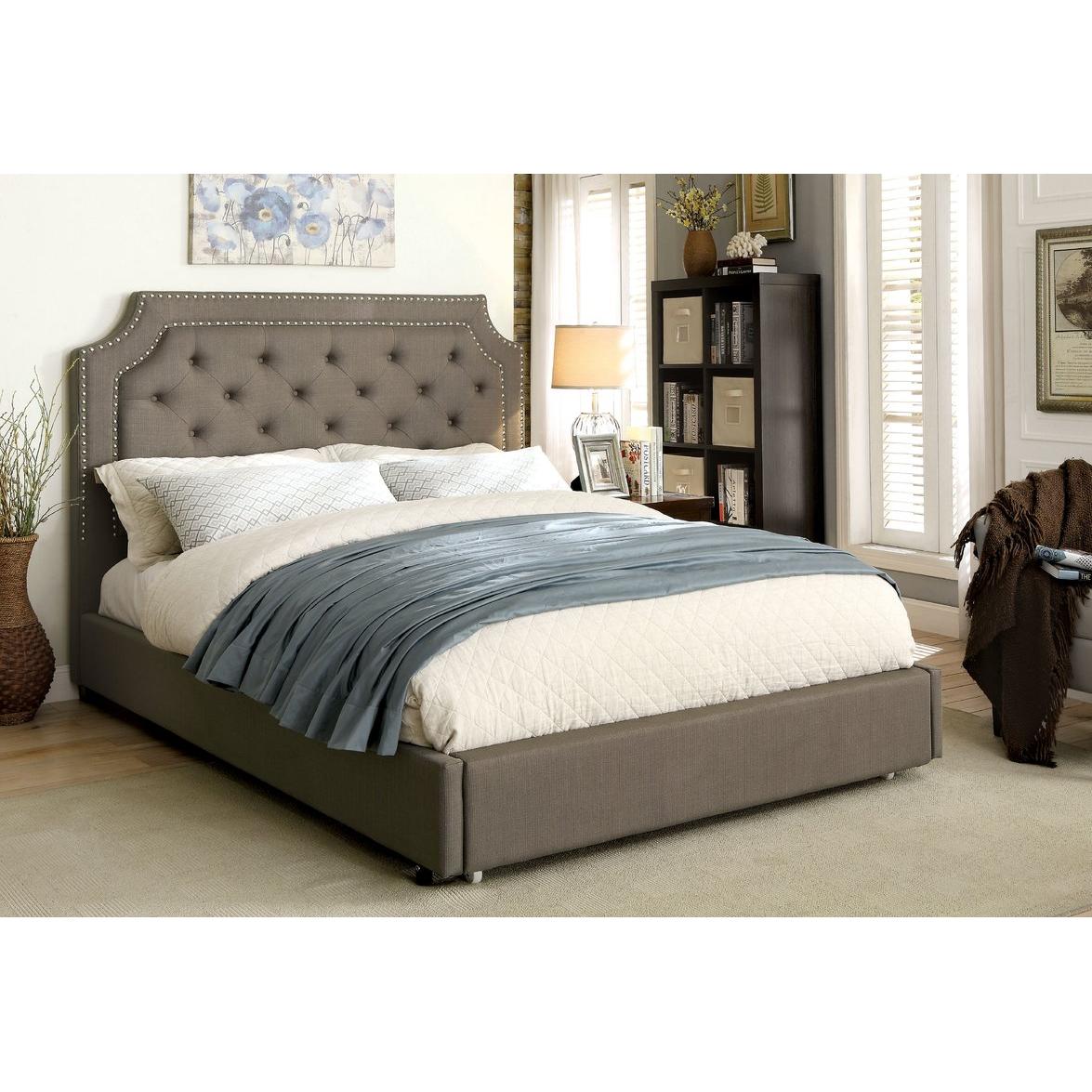 Furniture of America Orianna Full Upholstered Panel Bed CM7674F-BED IMAGE 8