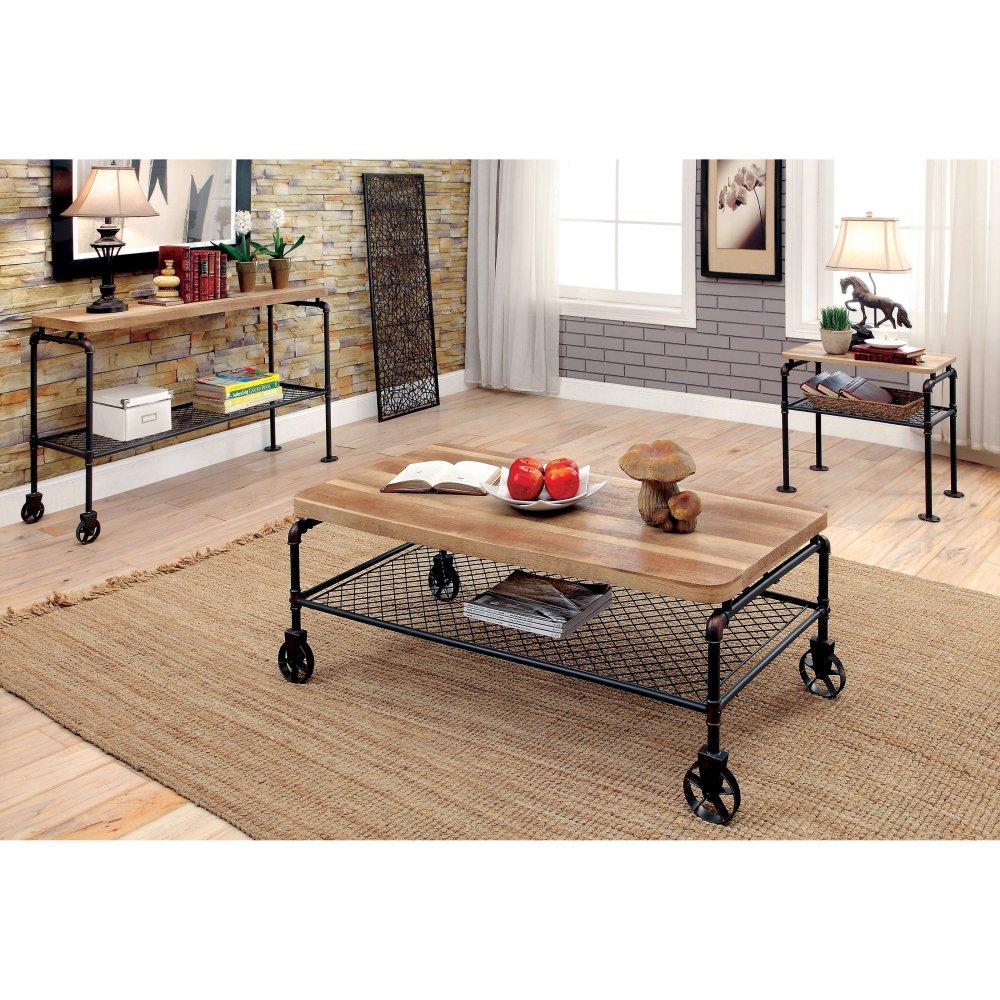 Furniture of America Reagan End Table CM4139E IMAGE 4