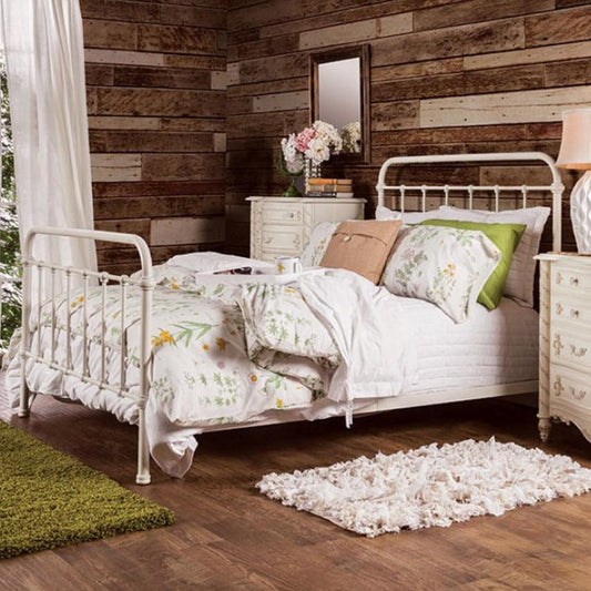 Furniture of America Iria Twin Bed CM7701WH-T IMAGE 1