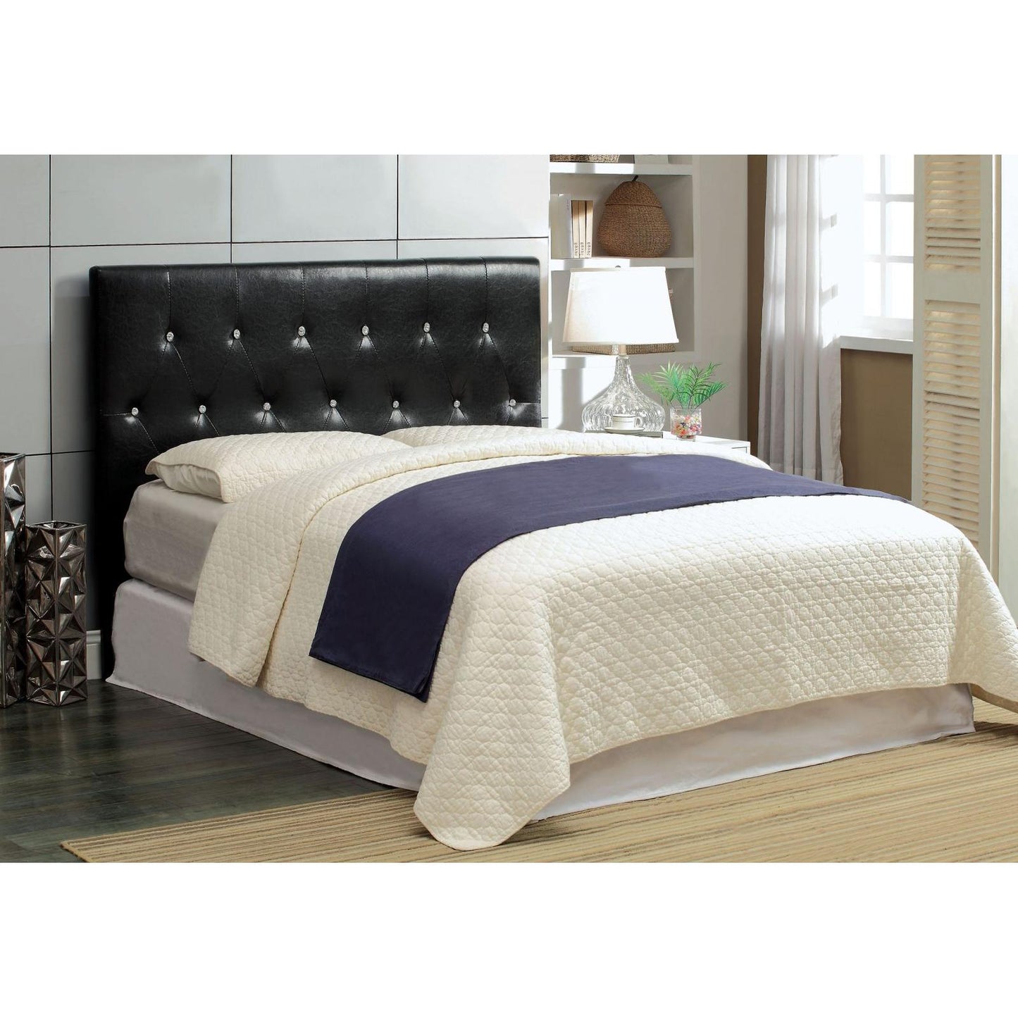 Furniture of America Bed Components Headboard CM7949BK-HB-FQ IMAGE 5