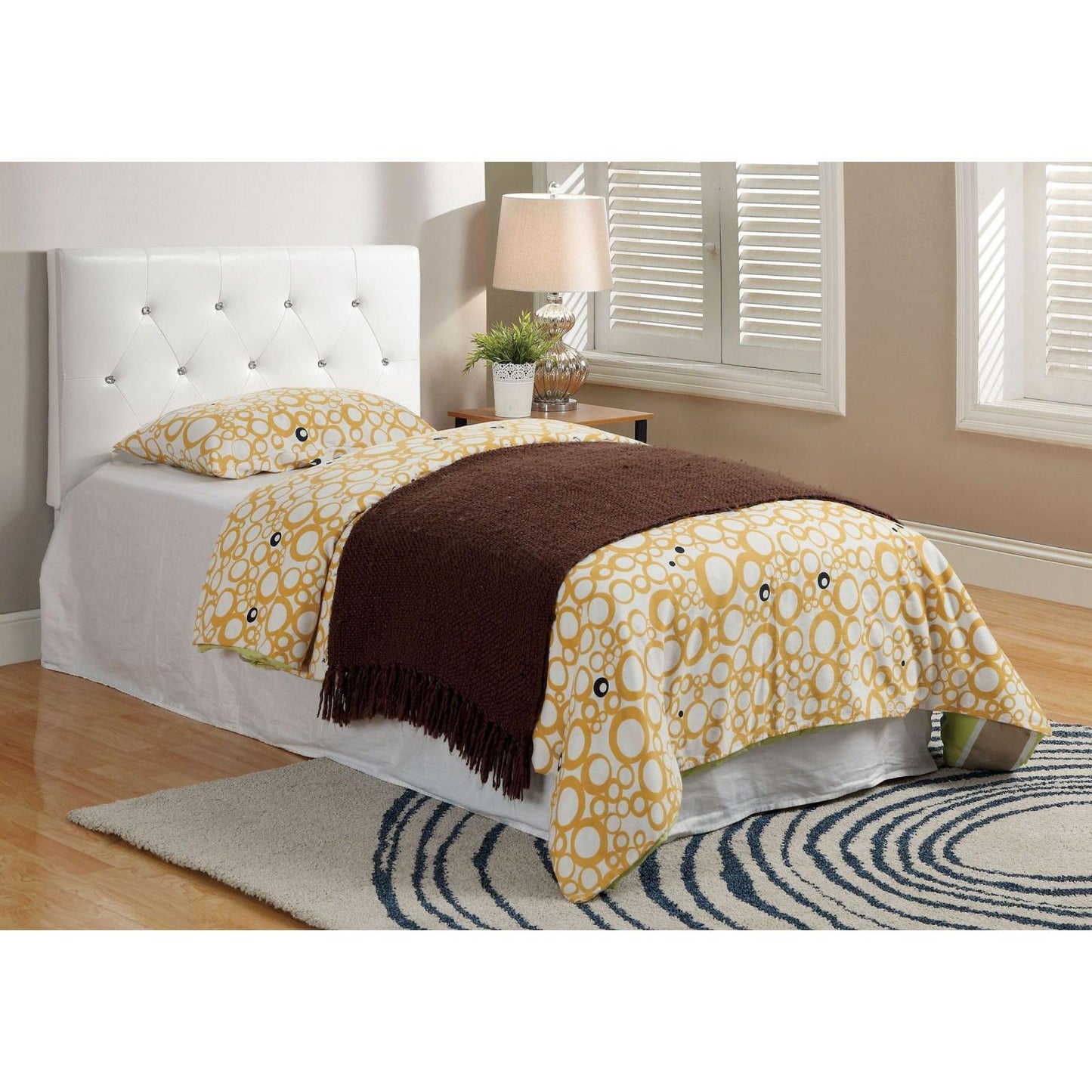 Furniture of America Bed Components Headboard CM7949WH-HB-T IMAGE 3