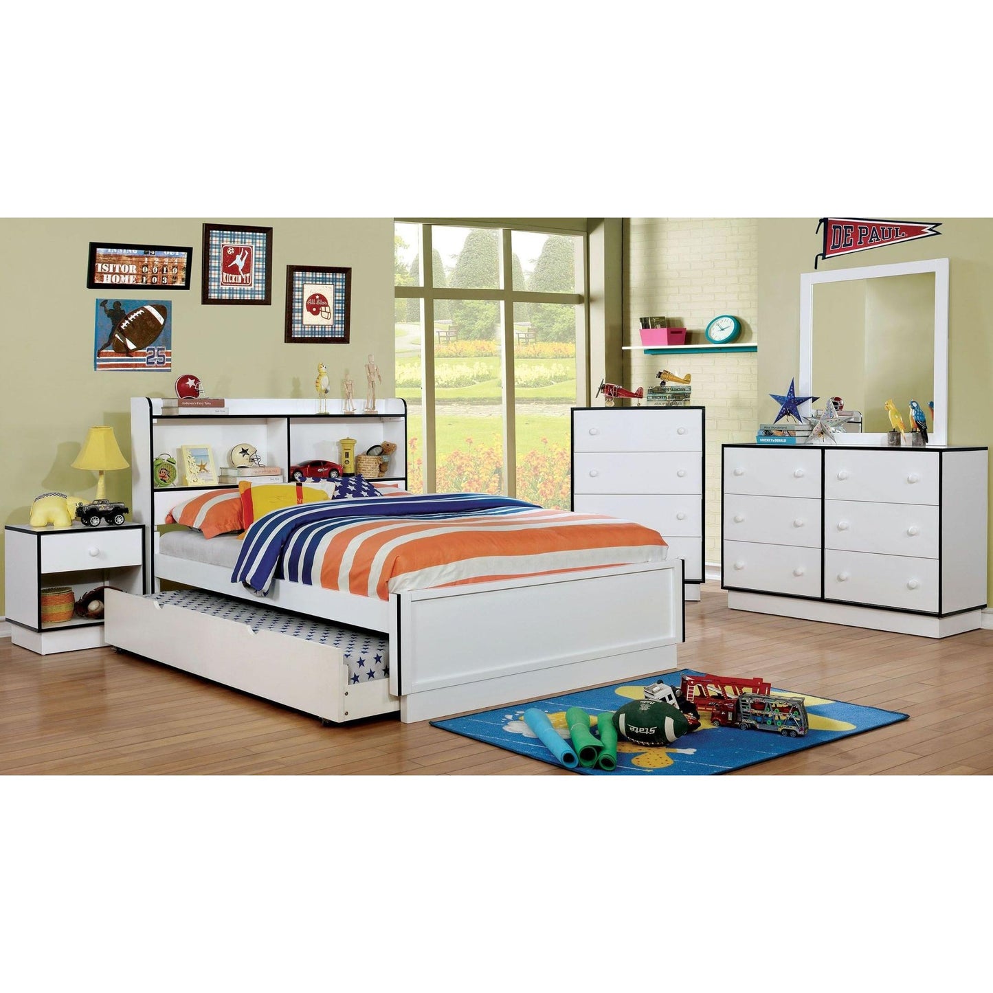 Furniture of America Kids Beds Bed CM7852BL-F-BED IMAGE 5