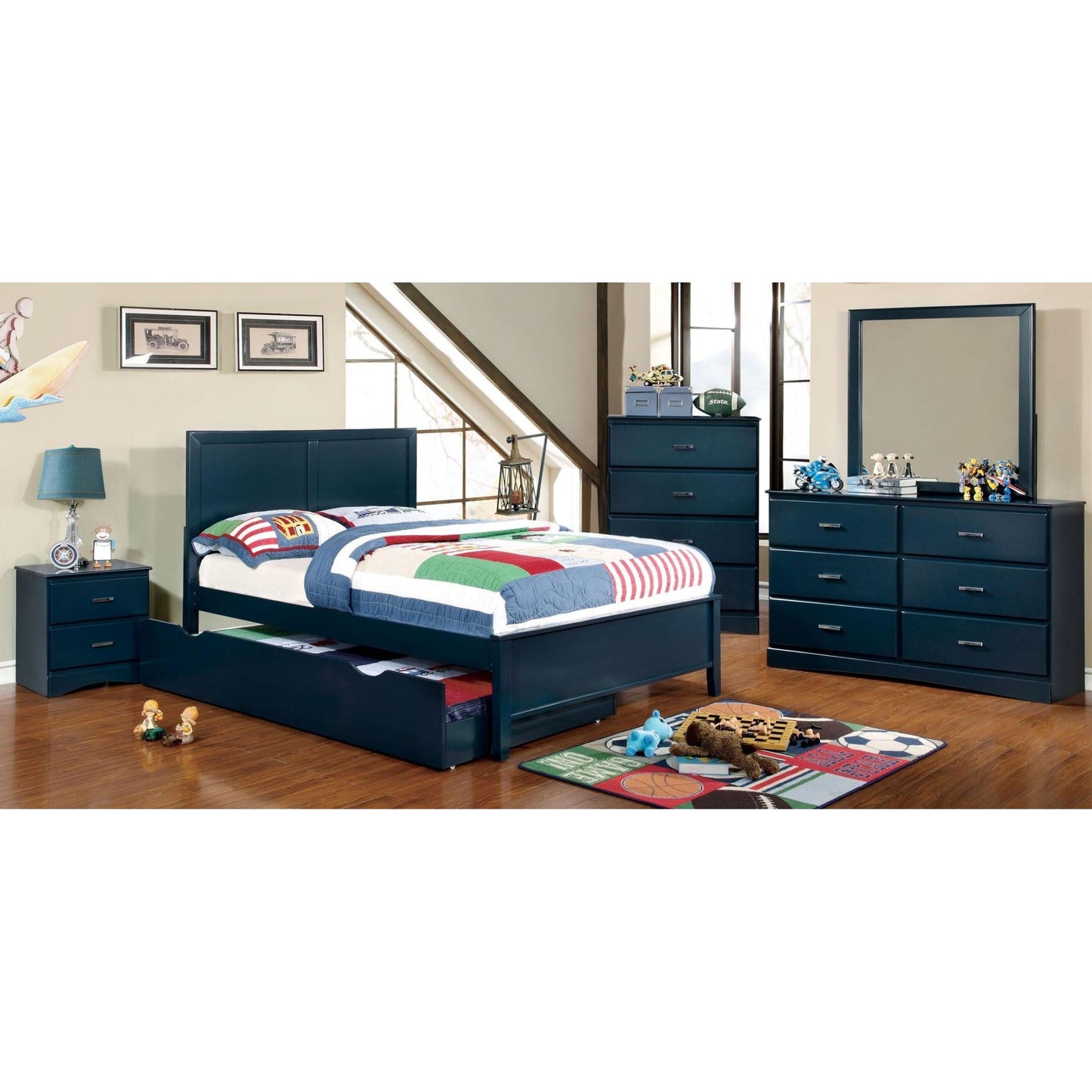 Furniture of America Kids Bed Components Headboard CM7941BL-HB-FQ IMAGE 3