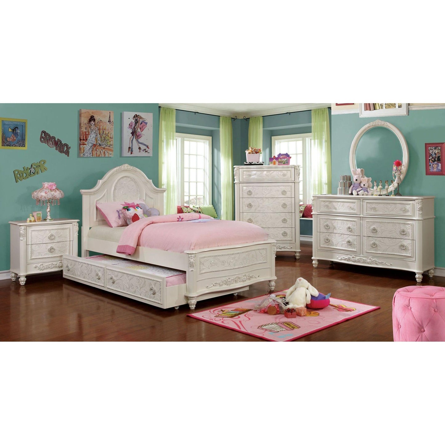 Furniture of America Kids Beds Bed CM7193T-BED IMAGE 4