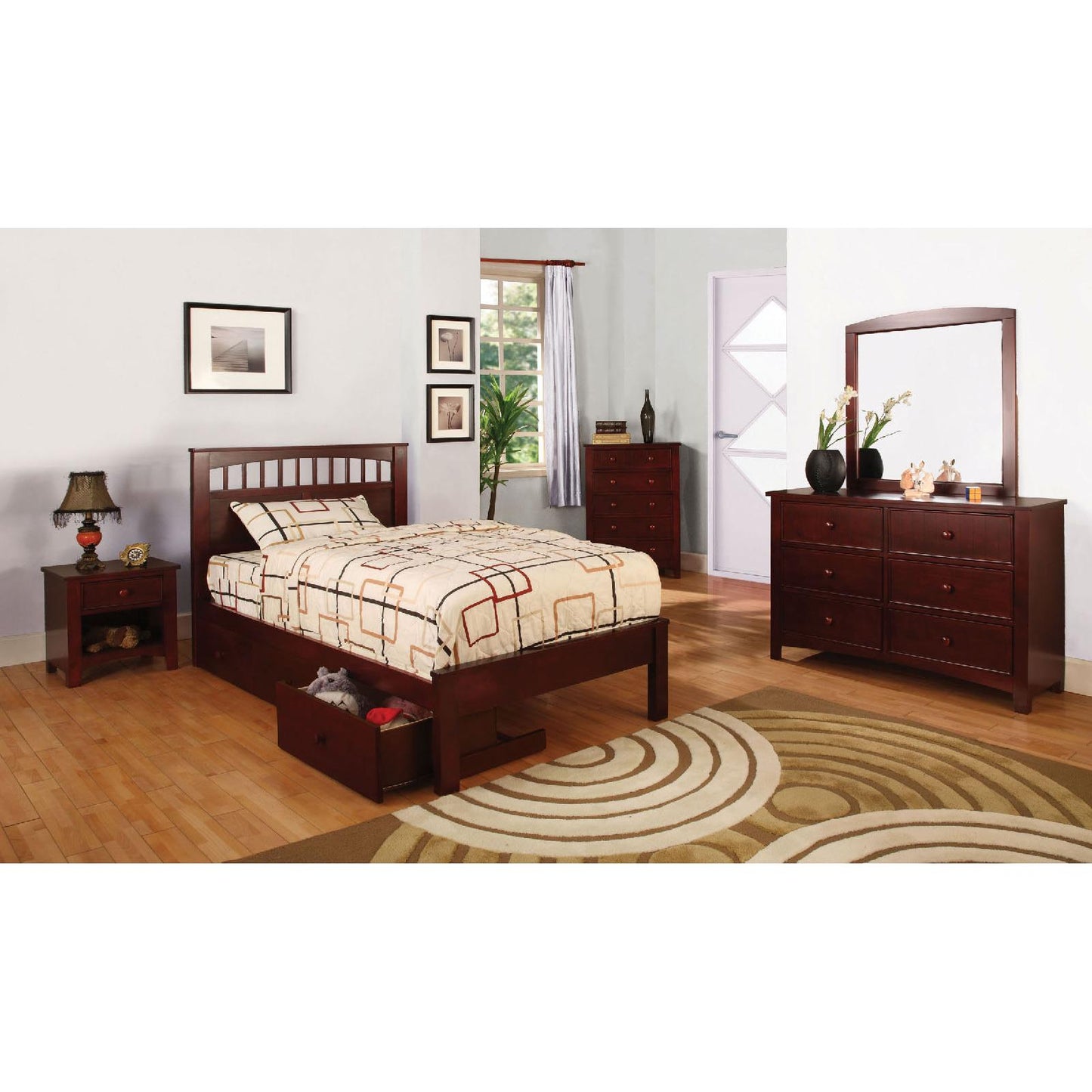 Furniture of America Kids Beds Bed CM7904CH-F-BED IMAGE 3