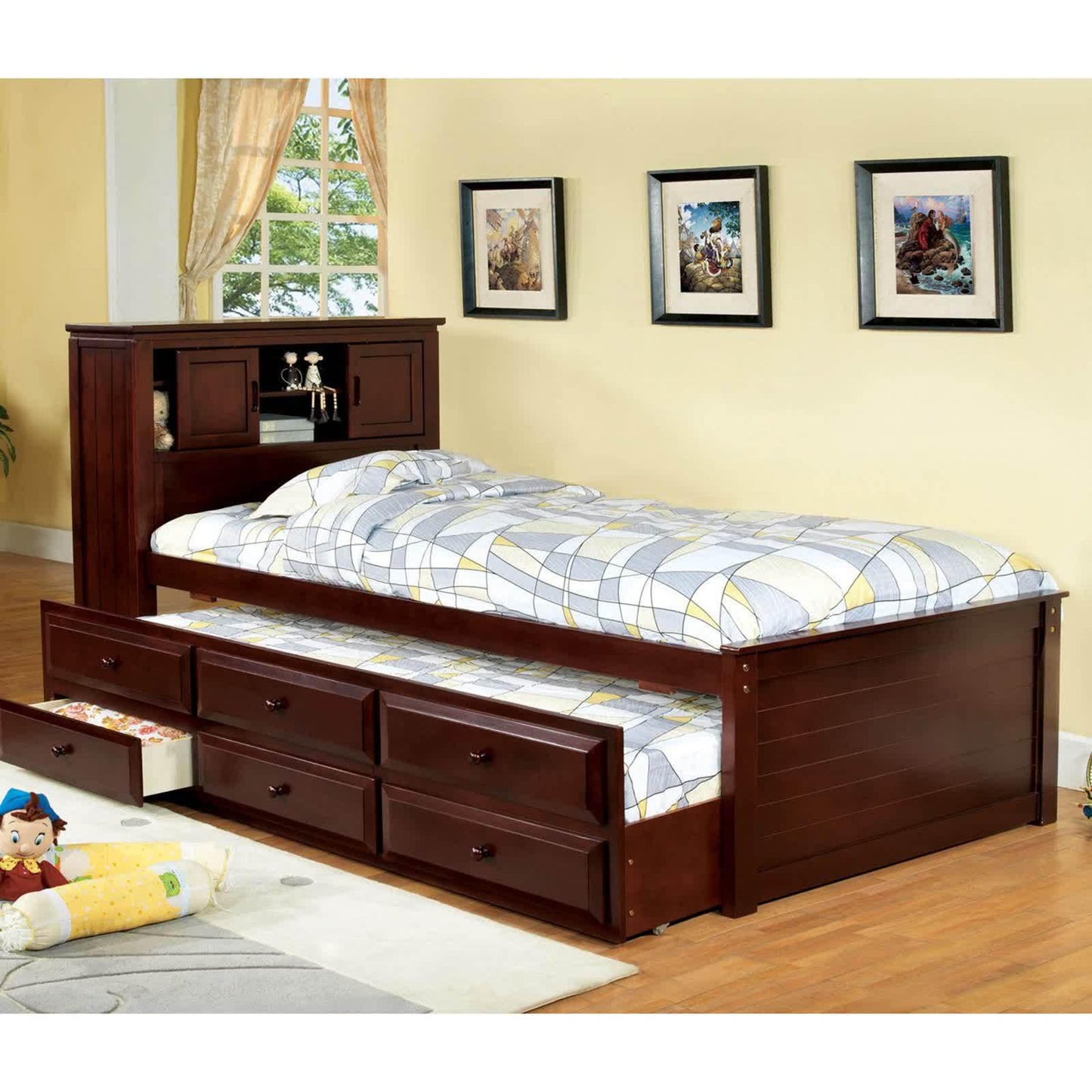 Furniture of America Kids Beds Bed CM7763CH-BED IMAGE 1