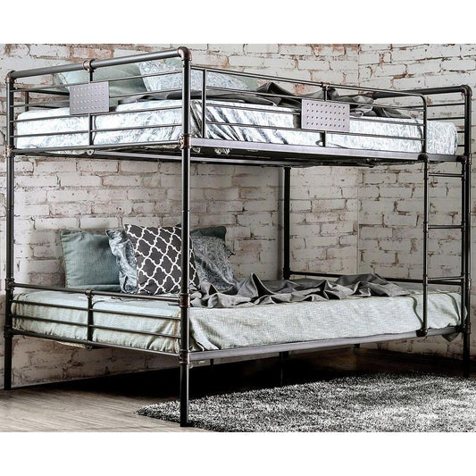 Furniture of America Olga CM-BK913QQ Queen/Queen Bunk Bed IMAGE 1