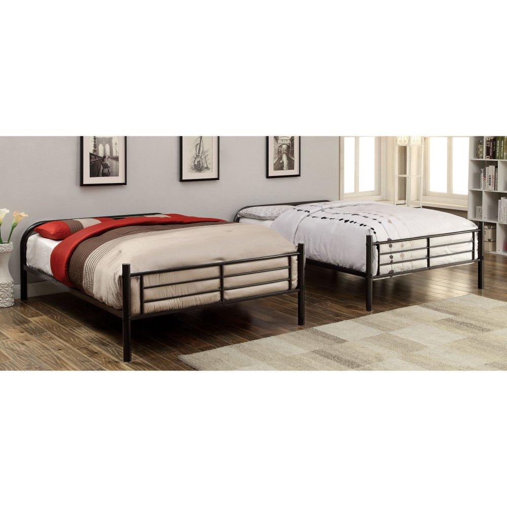 Furniture of America Brocket CM-BK1035F-BK Full/Full Bunk Bed IMAGE 4