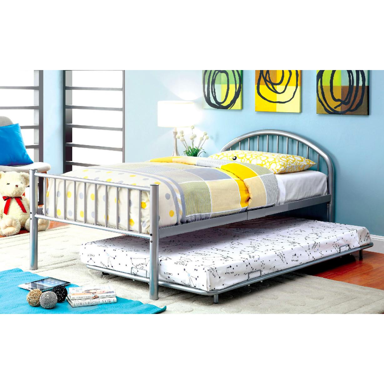 Furniture of America Kids Beds Trundle Bed CM-TR1032SV IMAGE 5