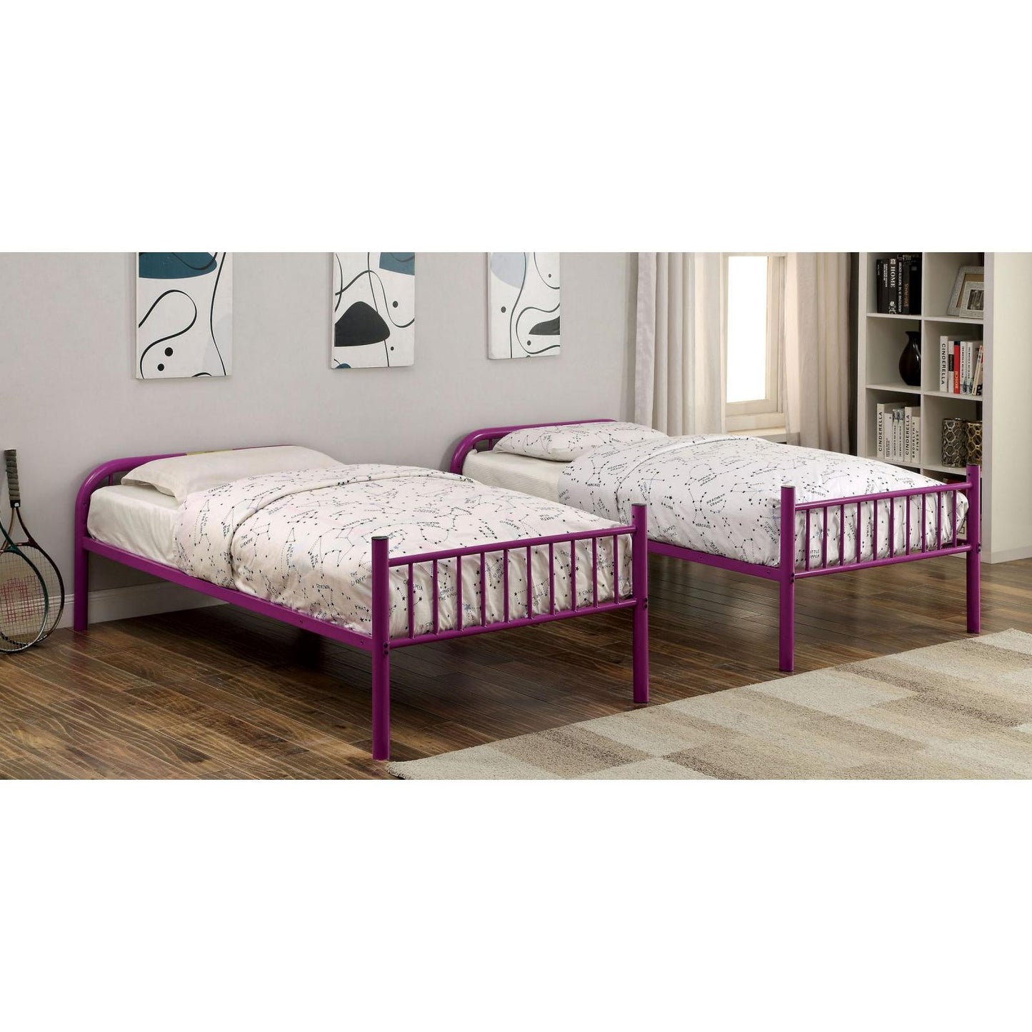 Furniture of America Kids Beds Bunk Bed CM-BK1035PR IMAGE 4