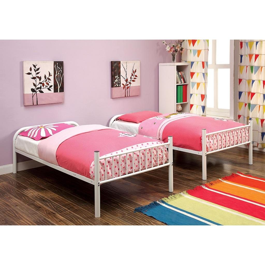 Furniture of America Kids Beds Bunk Bed CM-BK1035WH IMAGE 4