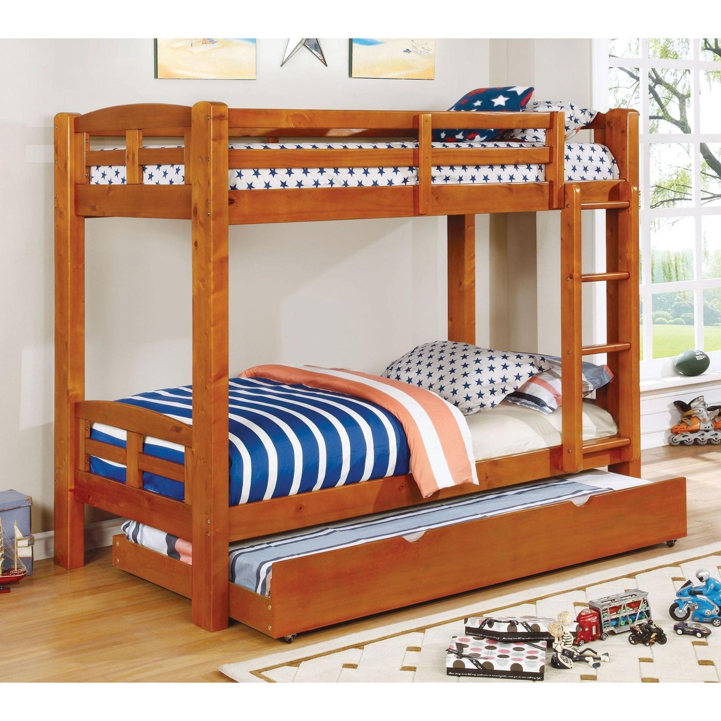 Furniture of America Kids Beds Bunk Bed CM-BK618T-A-BED IMAGE 3