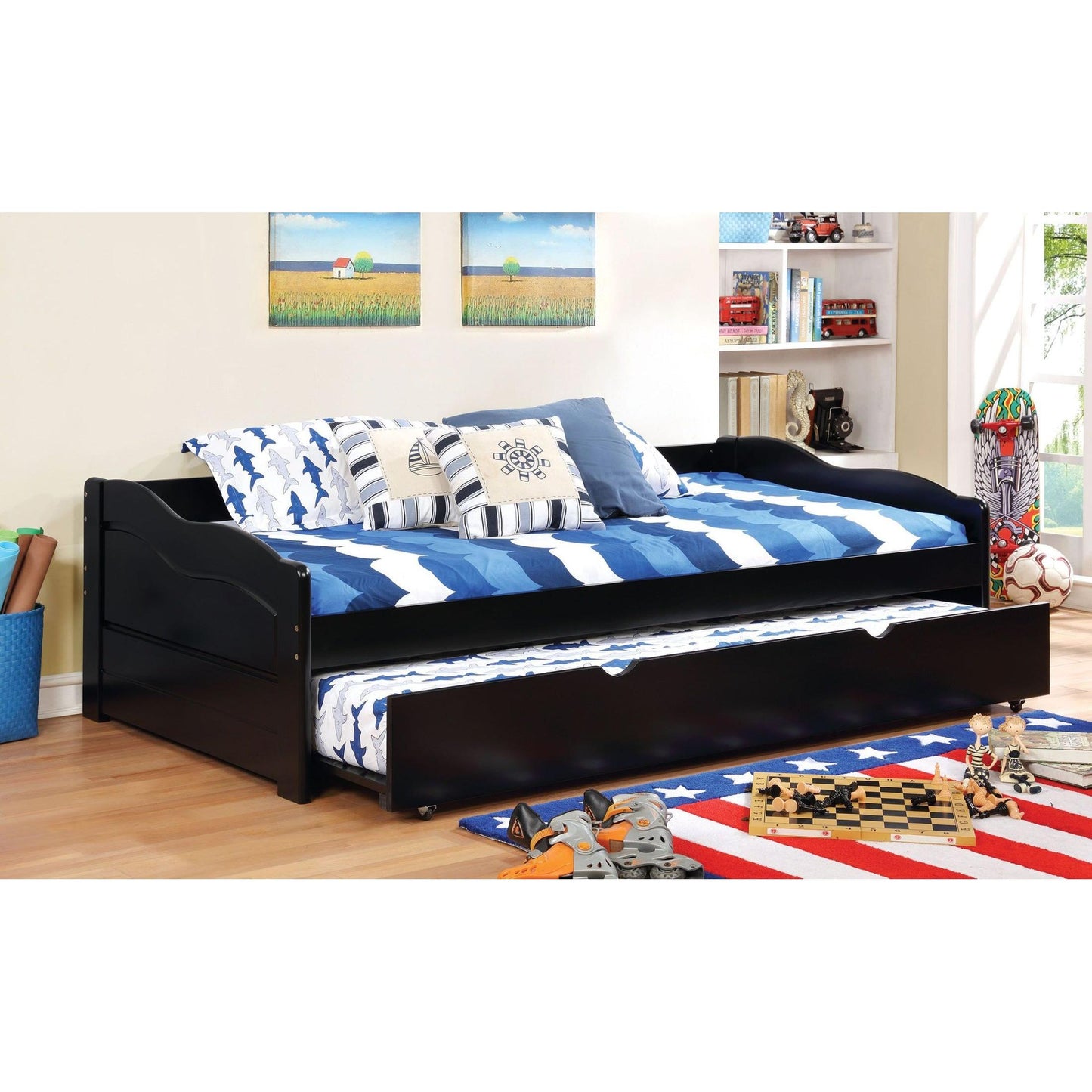 Furniture of America Sunset Twin Daybed CM1737BK-BED IMAGE 2