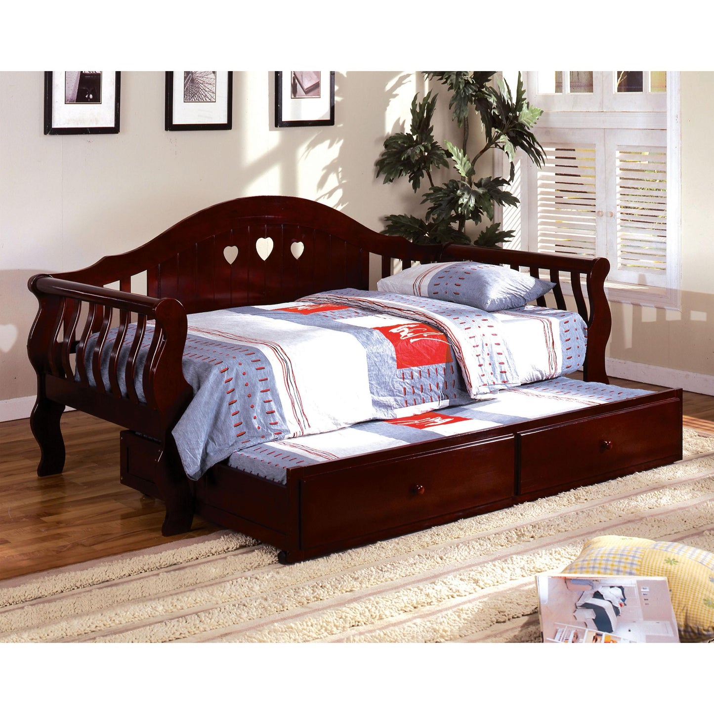 Furniture of America Charlotte Twin Daybed CM1625CH-BED IMAGE 2