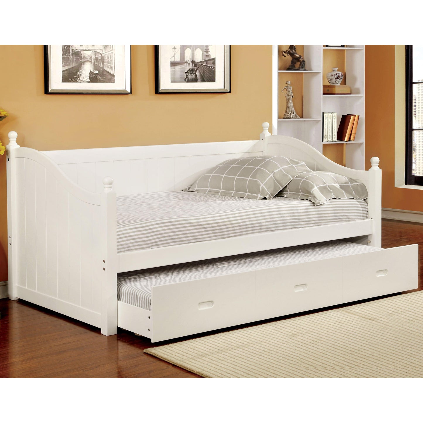 Furniture of America Walcott Twin Daybed CM1928WH-BED IMAGE 1