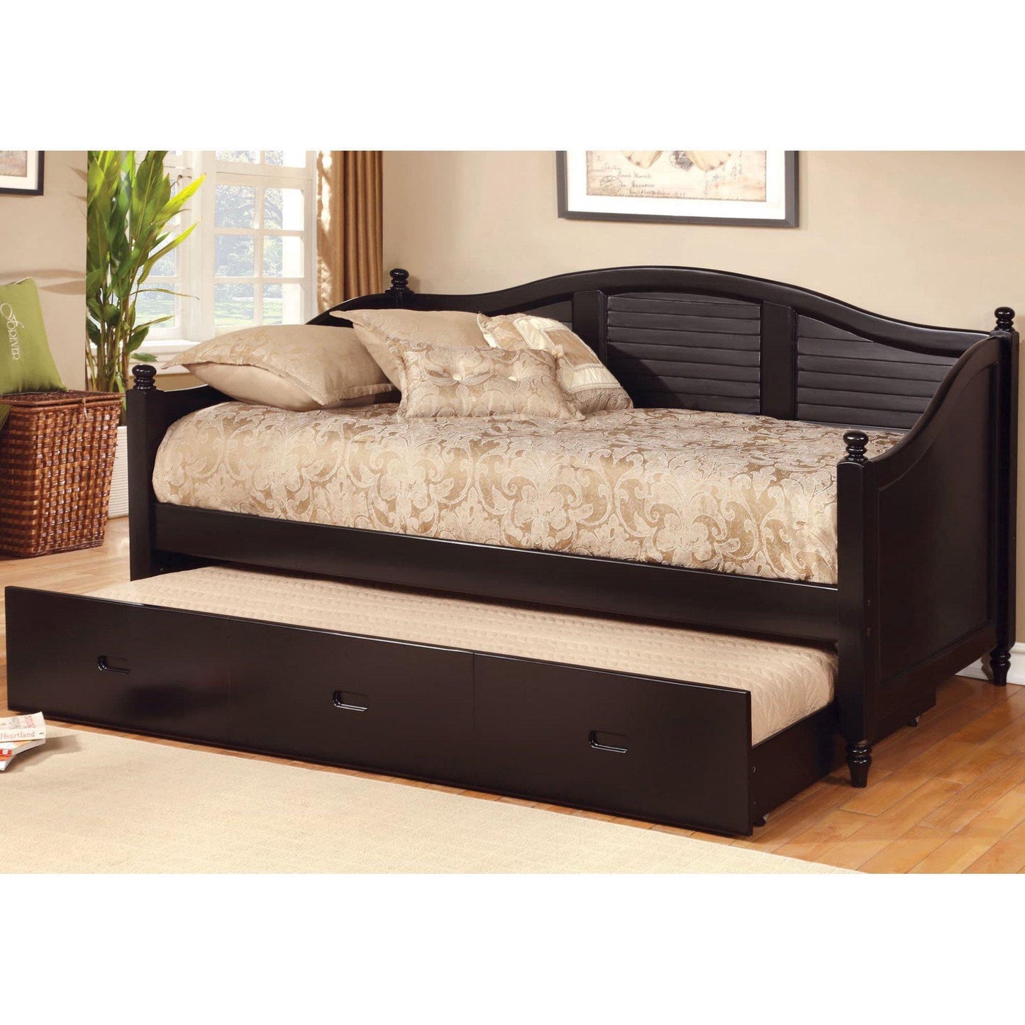 Furniture of America Bel Air Twin Daybed CM1957BK-BED IMAGE 1