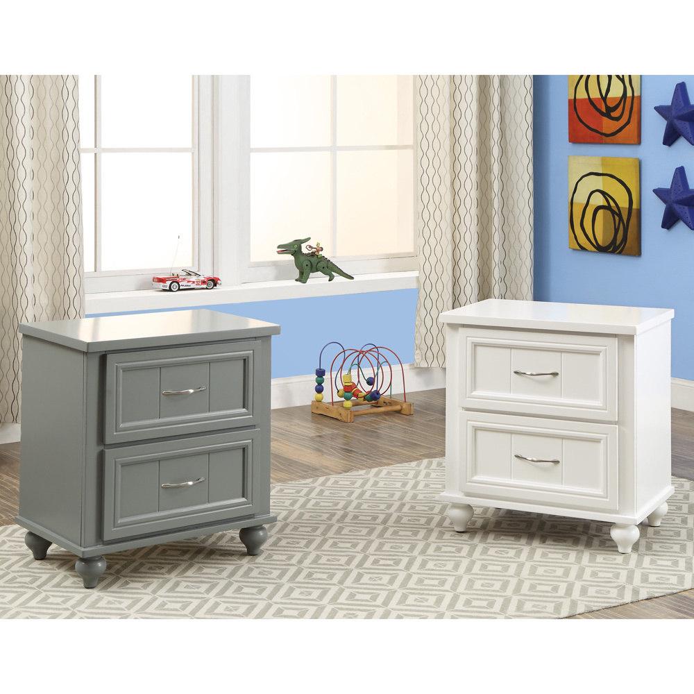 Furniture of America Lacey 2-Drawer Kids Nightstand CM7322GY-N IMAGE 5