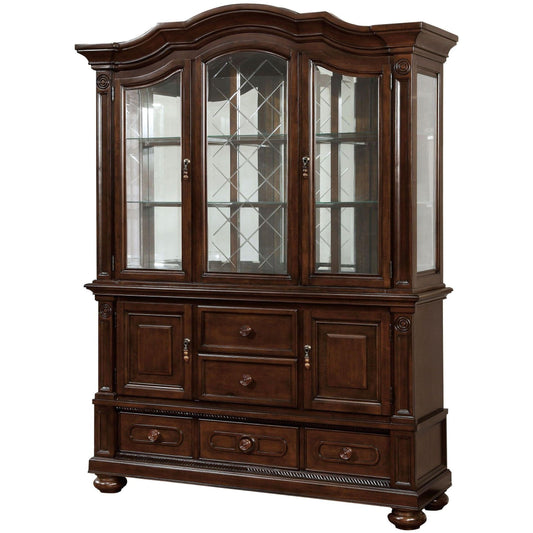 Furniture of America Alpena 2 pc China Cabinet CM3350HB-SET IMAGE 1