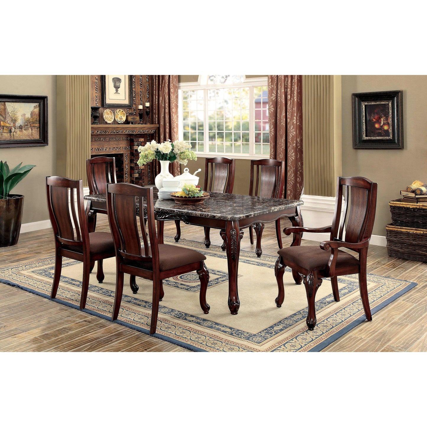 Furniture of America Johannesburg I Arm Chair CM3873SC-2PK IMAGE 4