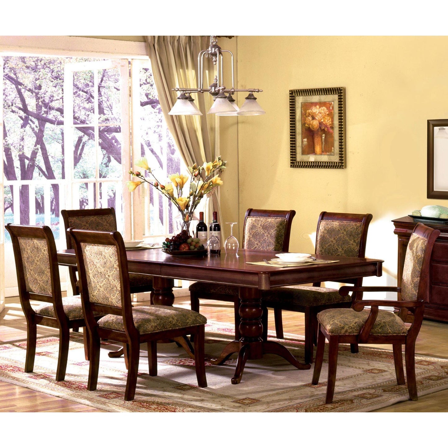 Furniture of America St. Nicholas CM3224AC-2PK Arm Chair IMAGE 3