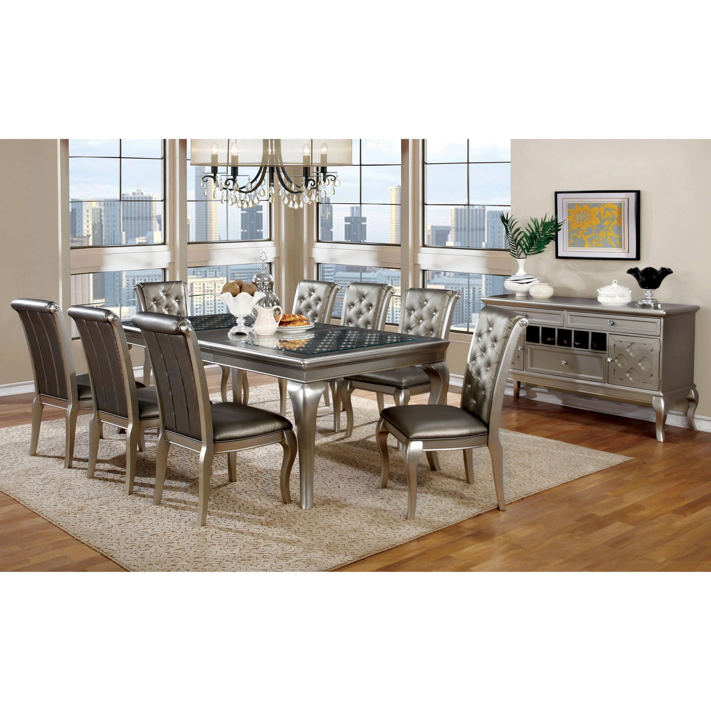 Furniture of America Amina CM3219SC-2PK Side Chair IMAGE 4