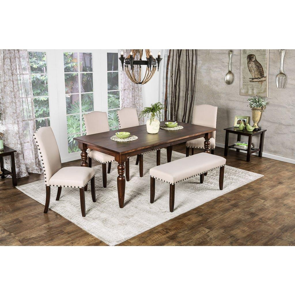 Furniture of America Anapolis Dining Table CM3440T-78-TABLE IMAGE 5