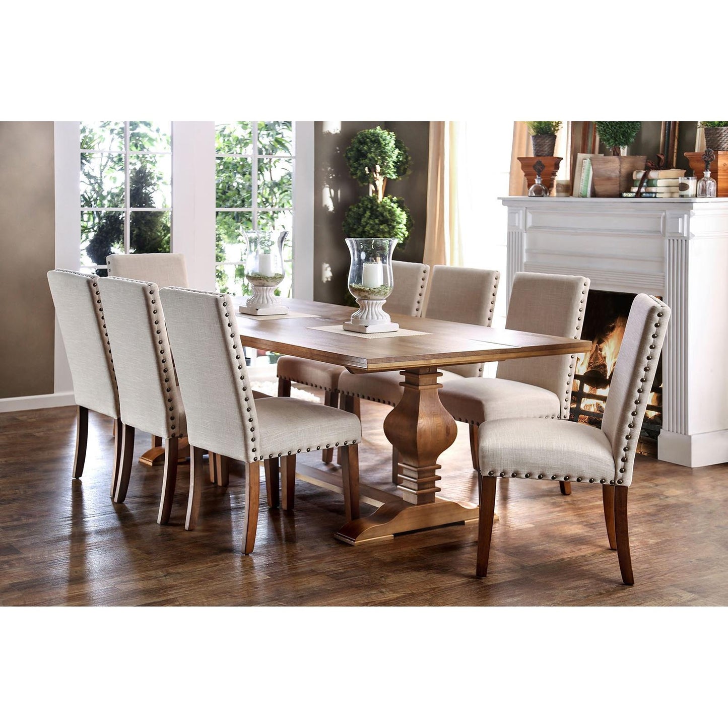 Furniture of America Macapa Dining Table CM3441T-TABLE IMAGE 5