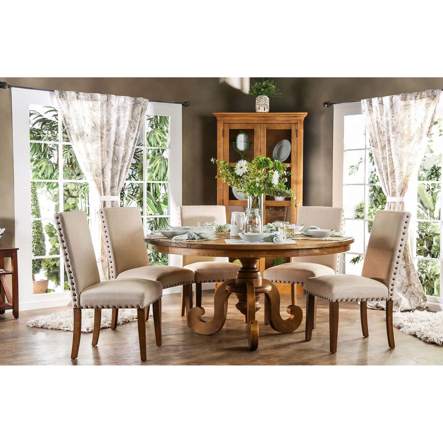 Furniture of America Olinda Display Cabinet CM3442CN IMAGE 6