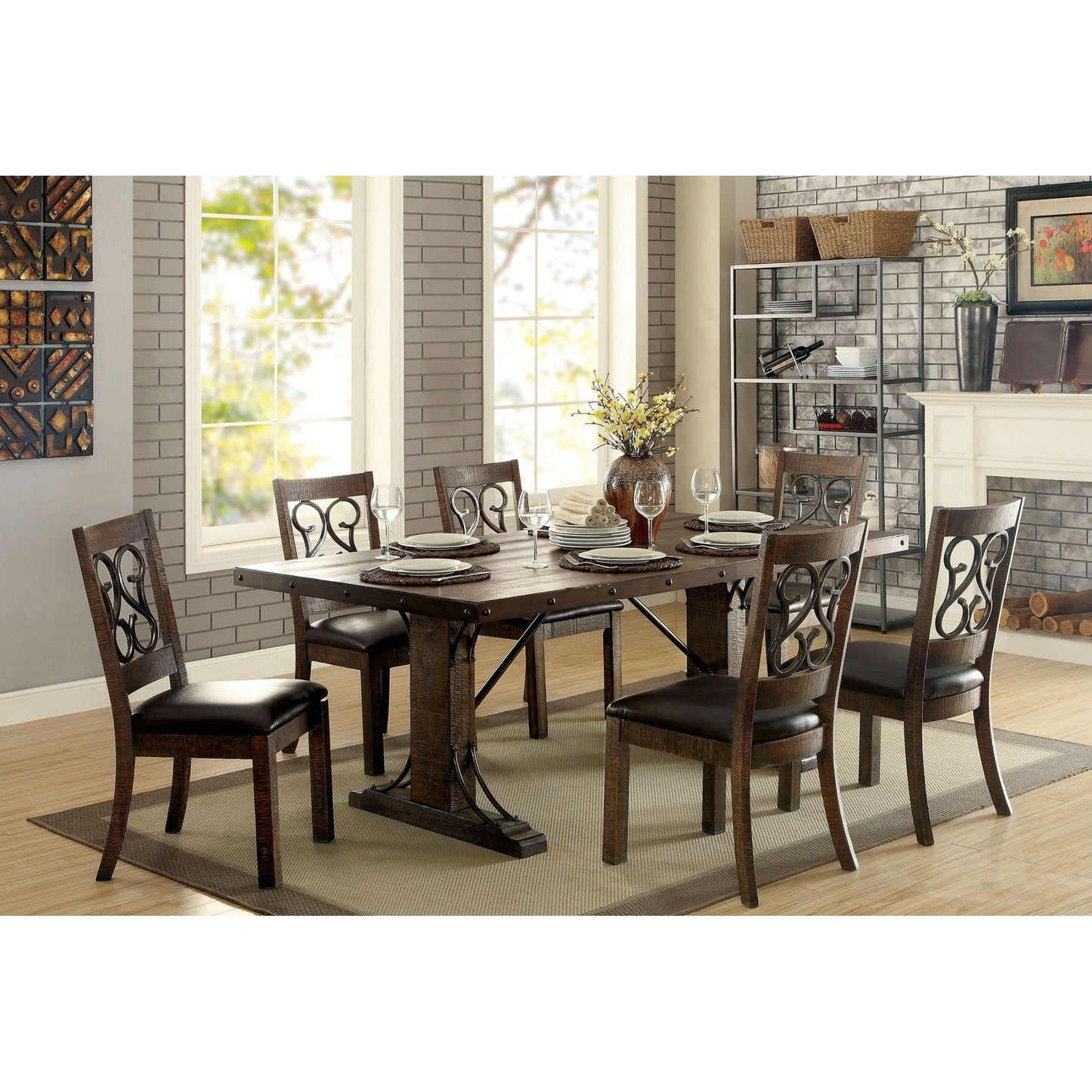 Furniture of America Paulina Dining Chair CM3465SC-2PK IMAGE 5