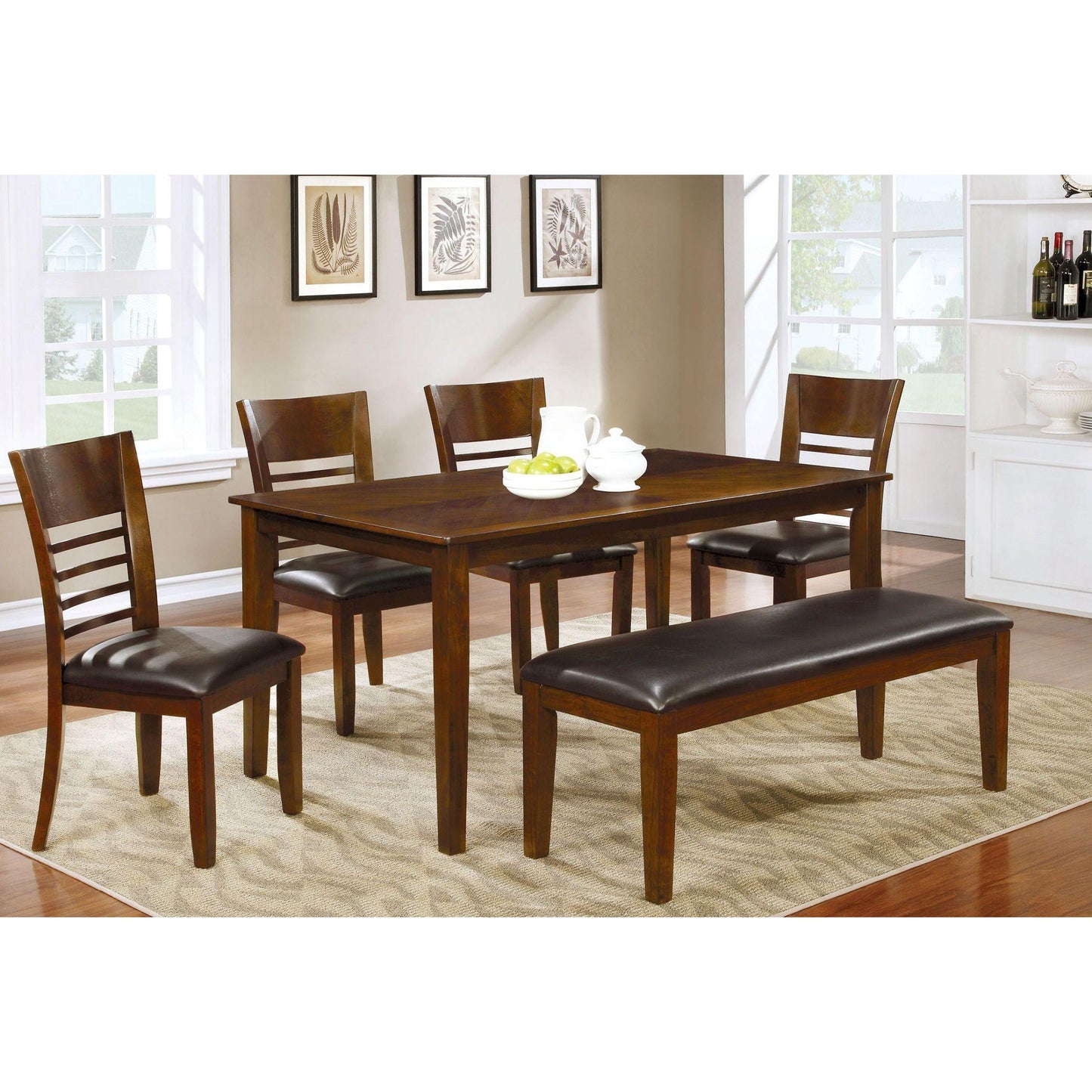 Furniture of America Hillsview Bench CM3916BN IMAGE 5