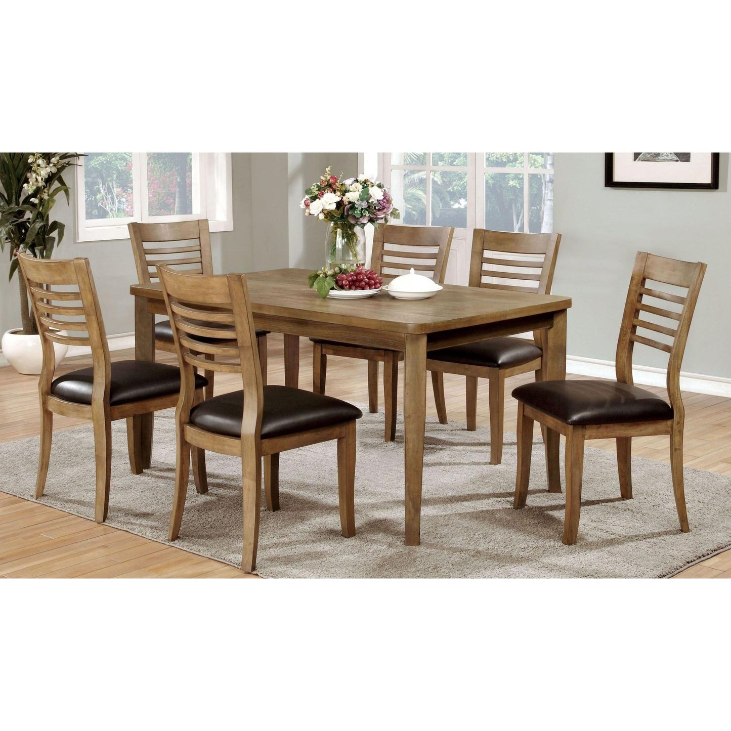 Furniture of America Dwight II Dining Chair CM3988NT-SC-2PK IMAGE 4