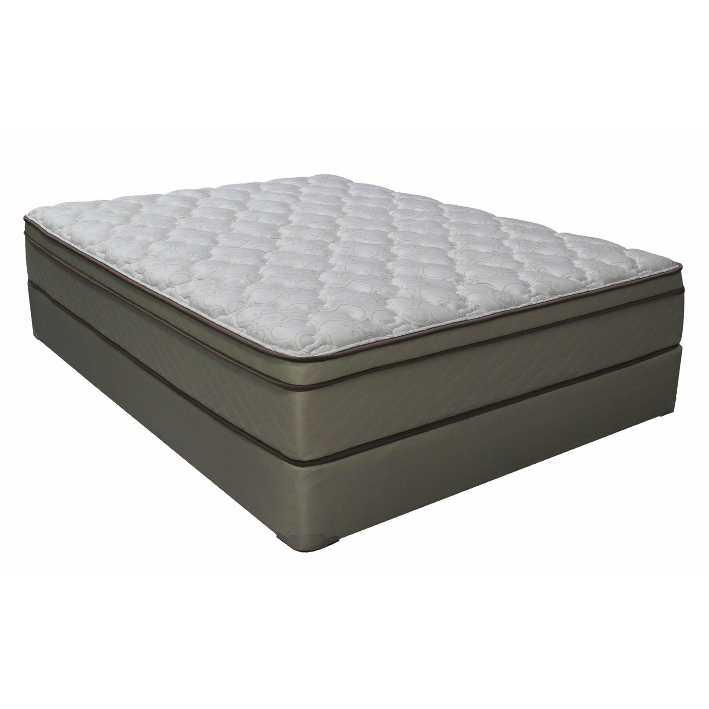 Sleeptronic Posture Sensation Euro Pillow Top Mattress (Queen) IMAGE 2