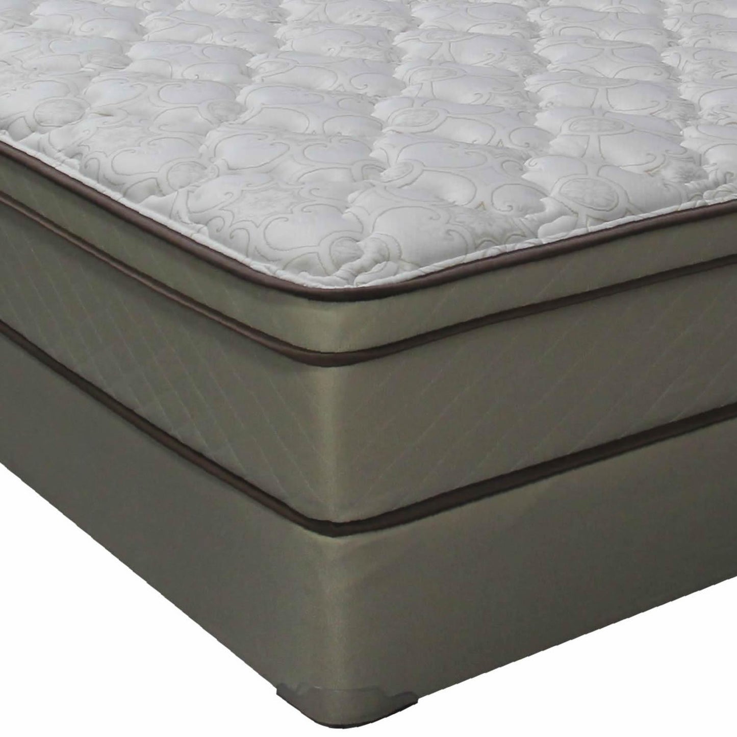 Sleeptronic Posture Sensation Euro Pillow Top Mattress (Queen) IMAGE 3