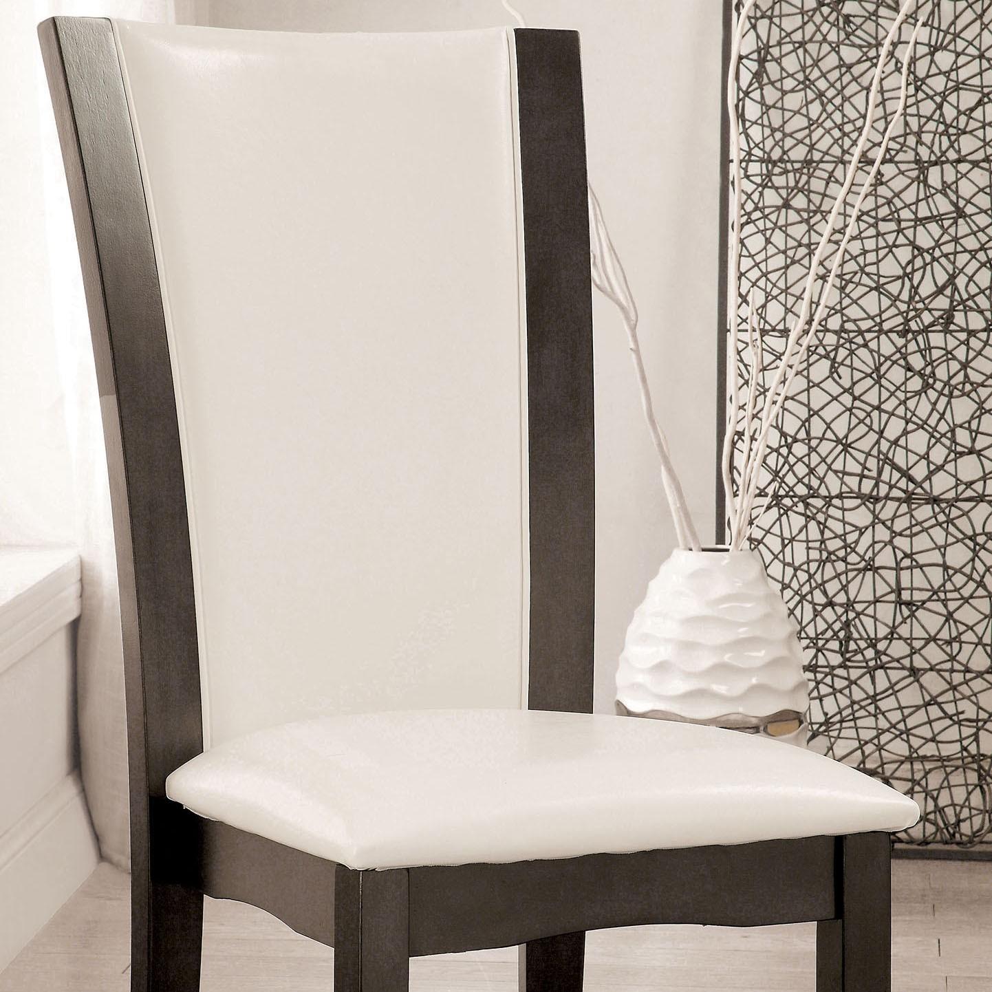 Furniture of America Manhattan Dining Chair CM3710GY-SC-2PK IMAGE 3